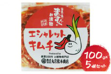オリジナル エシャレット キムチ 500g（100g×5個セット）【配送不可：離島】 [№5786-5103]