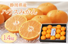 【2025年6月下旬より順次発送】静岡県浜松市産ハウスみかん1.4kg [№5360-0043]