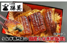 国産うなぎ弁当【並】2食セット [№5786-5437]