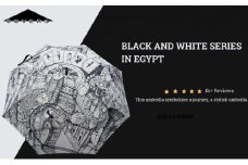 【2か月以内にお届け】傘 Egypt旅シリーズ長傘1枚張り【浜松市】[№5360-0079]