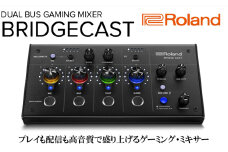 【Roland】本格ゲーミングミキサー/BRIDGECAST(ブラック)【配送不可：離島】 [№5786-5443]
