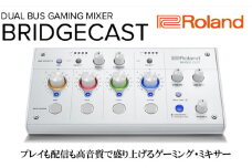 【Roland】本格ゲーミングミキサー/BRIDGECAST(アイスホワイト)【配送不可：離島】 [№5786-5444]