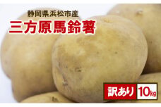 静岡県浜松市産 訳あり 三方原馬鈴薯 10kg 男爵 じゃがいも じゃが芋 ジャガイモ 国産 野菜 浜松市 [№5360-0544]