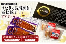 国産うなぎ長蒲焼120g×2尾＆調理済み浜松餃子5ケ入×2パック詰め合わせ【配送不可：離島】 国産 うなぎ 鰻 ウナギ長蒲焼 真空パック 焼き餃子 ぎょうざ 浜松餃子 詰め合わせ 冷凍 浜松市 静岡【2025年8月15日以降順次発送】[№5360-0476]