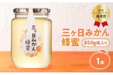 三ヶ日みかん蜂蜜850g はちみつ 蜂蜜 ハチミツ みかん みかん蜂蜜 フルーティー さっぱり 上品 ミツバチ 純粋はちみつ 長坂養蜂場 国産 静岡 浜松市 三ヶ日町[№5360-0755]