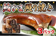 マグロ カマ 照り焼き 3 パック 贅沢 真空 簡単 調理 冷凍 惣菜