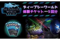 体験 チケット ５回分 ディープシーワールド  シューティング アトラクション  沼津 港八十三番地 14000円