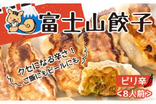 ボリューム満点 富士山 餃子 ピリ辛 5個入り8パックセット 肉 大容量 野菜 冷凍 