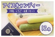 アイスキャンディー 3種 計12本 セット うちだけの味 武井牧場 自家製 アイス 牧場 牛乳 いちご お茶 キャンディー 食べ比べ ギフト 贈答 お取り寄せ スイーツ お菓子 デザート 静岡県 沼津市 母の日 父の日