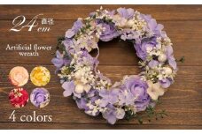 花 造花 リース ラナンキュラス アーティフィシャルフラワー 雑貨 インテリア ラベンダー