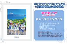【ラブライブ！サンシャイン!!×沼津市市制100周年記念】 キャラファイングラフ
