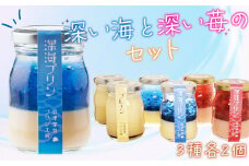 プリン 6個 セット 沼津 深海プリン工房 深い海と苺のセット 母の日 父の日