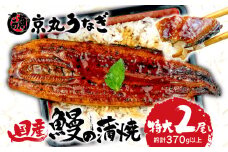 国産 うなぎ 蒲焼 特大 2尾 約 370 g 鰻 ギフト ボックス セット 老舗 専門店 うなぎ ウナギ 鰻 unagi 処京丸 静岡 沼津 土用 丑 の日 贈答 ギフト お中元 お歳暮 カット 川 特大 父の日 母の日 個別 包装 小分け 贈答用 人気 高級 静岡県