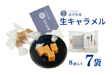 生キャラメル 8個入り × 7袋 うちだけの味 武井牧場 キャラメル お土産 プレゼント ギフト 贈答 お取り寄せ スイーツ お菓子 デザート 静岡県 沼津市 母の日 父の日