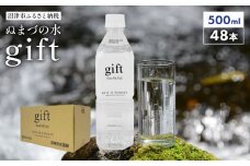 ぬまづの水 500ml×48本 ミネラルウォーター 国産 水 富士山 ミネラルウォーター 国産 水 ミネラル 柿田川 備蓄用 災害 災害用 防災グッズ 静岡県 沼津市 名水百選