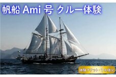 帆船 Ami 号 クルー体験 1人名様分 チケット 沼津 ヨット ツアー 駿河湾