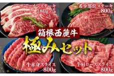 国産 牛肉 セット 3.3kg ロース 肩ロース モモ 肩 バラ 箱根西麓牛極み 鍋 肉 お肉 和牛 すきやき 焼き肉