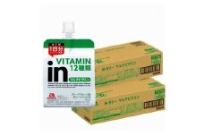 inゼリー マルチビタミン 72個入り インゼリー ゼリー飲料 ゼリー まとめ買い 森永製菓 森永 機能性ゼリー ビタミン ビタミンゼリー マルチビタミン 10秒チャージ 運動前 スポーツ グレープフルーツ 味