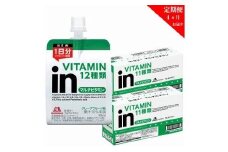 定期便 4回 inゼリー マルチビタミン 12個入り インゼリー ゼリー飲料 ゼリー まとめ買い 森永製菓 森永 機能性ゼリー ビタミン ビタミンゼリー マルチビタミン 10秒チャージ 運動前 スポーツ グレープフルーツ 味