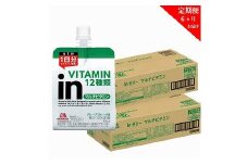 定期便 6回 inゼリー マルチビタミン 72個入り インゼリー ゼリー飲料 ゼリー まとめ買い 森永製菓 森永 機能性ゼリー ビタミン ビタミンゼリー マルチビタミン 10秒チャージ 運動前 スポーツ グレープフルーツ 味