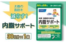 内脂サポート  90粒 × 1袋 約30日分 ファンケル サプリメント 健康食品 ダイエット ダイエットサポート 腸内環境 体脂肪 肥満 内脂 内蔵脂肪 ビフィズス菌 ブラックジンジャー ヘルスサイエンス 腹部皮下脂肪を減らす FANCL 静岡県 三島市