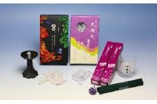 0015-01-02．特許燭台・安全ローソクとお墓参り品　セット