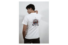 0014‐74‐04　富士宮市 マンホールＴシャツ バックプリント（白）