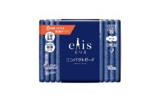 0030-10-01 エリス コンパクトガード 多い夜用 羽つき 29cm 15枚×27パック (405枚)