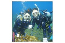 親子で、カップルで! ペアチケット～伊東・城ヶ崎の海で1日体験ダイビング(水中記念写真プレゼント付)【1055063】