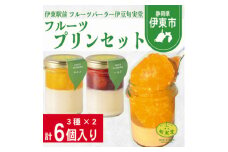 〔伊東温泉で人気〕フルーツプリンセット6個入【1538918】