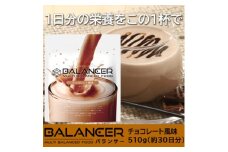 [チョコレート風味] 栄養補助食品 ドリンク バランサー 510g 30杯分 準完全栄養食【1604768】