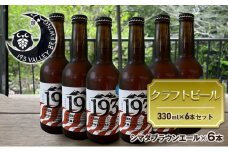 [№5695-1675]193 クラフトビール シマダブラウンエール 6本セット クラフトビール ご当地ビール ローカルビール 地ビール お酒 ビール ビアホップおおいがわ イクミバレーブリューイング