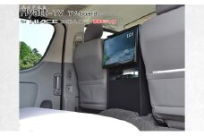 [№5695-1792]200系ハイエース専用テレビスタンド Hyatt 標準幅用 リア 16V型テレビ設置 テレビスタンド テレビボード ハイエース 静岡 静岡県 島田市