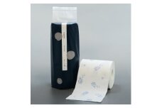 トイレットペーパー 沈水香木 100個入(2ロール×50パック) ダブル 芳香 ホワイト 柄付き パルプ100％ 生活雑貨 消耗品 防災 備蓄 静岡県 富士市 [sf001-080]