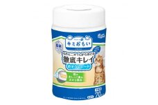 キミおもい 徹底キレイおそうじシート ボトル本体 ７０枚 猫　ペット用品(2023)