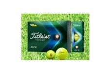 しっぺいオウンネームゴルフボール　タイトリストAVX イエロー_ 1箱 12個入 ゴルフ ボール Titleist ギフト プレゼント 贈り物 送料無料 【1415204】