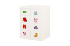 おかたづけしたくなるチェスト(女の子用)　TSC-59HGW_ 家具 子供 子供用 こども こども用 棚 タンス 引き出し 収納 収納ケース 収納ボックス 【1414661】