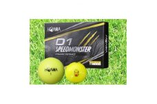 しっぺいオウンネームゴルフボール　HONMA D1 SPEEDMONSTER イエロー【1415903】