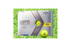 しっぺいオウンネームゴルフボール　キャロウェイCHROMESOFT XLS トリプルトラックイエロー【1416077】