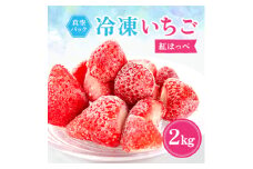 冷凍イチゴ『紅ほっぺ』2kg_ いちご 苺 イチゴ 冷凍 フルーツ 果物 くだもの スムージー ジャム ヨーグルト ふるさと 【1452995】