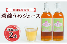 濃縮うめジュース 500ml×2本【1483403】