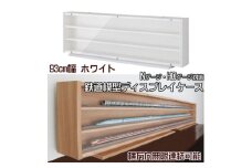 Nゲージ・HOゲージ対応　鉄道模型ディスプレイケース　幅93cm(ホワイト)　TMC-K93W_ ディスプレイケース 鉄道模型 鉄道 模型 ディスプレイ ケース Nゲージ HOゲージ 展示 車両 コレクション ホワイト 薄型 アクリル扉 収納 家具 保護 日本製 【1547769】
