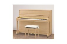 ＜ピアノ＞カワイ KAWAI の新品アップライトピアノNF-15(ライトオーク色)【1651859】
