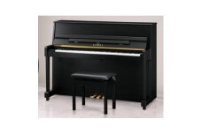 ＜ピアノ＞カワイ KAWAI の新品アップライトピアノNF-15(モダンブラック色)【1651878】