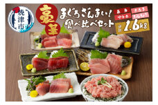 a20-240　南鮪中トロ入り・マルコ水産まぐろ詰め合わせ約1.6kg まぐろ 鮪 マグロ 小分け 冷凍 焼津