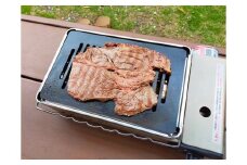 a14-035　アウトドア BBQ イワタニ 炉ばた焼き器用 鉄板