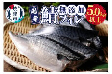 a24-033　5.0kg以上！ 国内産 無添加 さば フィレ
