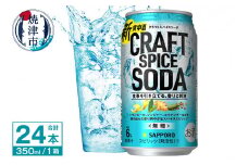 a13-099　サッポロ クラフトスパイスソーダ 350ml×24本