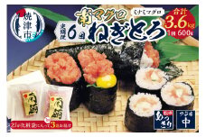 b100-074　【定期便】南マグロねぎとろ600g＜6人前＞×6回