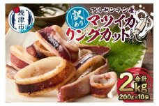 a10-1105　訳あり アルゼンチン産 マツイカ リングカット 2kg